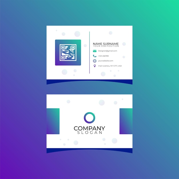 modern business card design