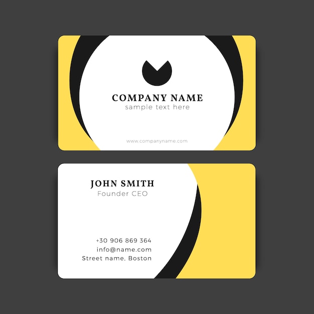 Modern Business card template