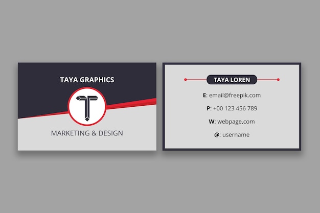 Modern business card