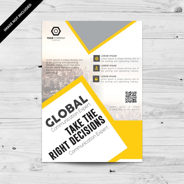 Modern business flyer