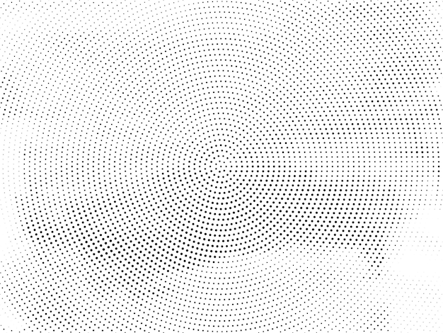 Modern circular halftone design elegant background