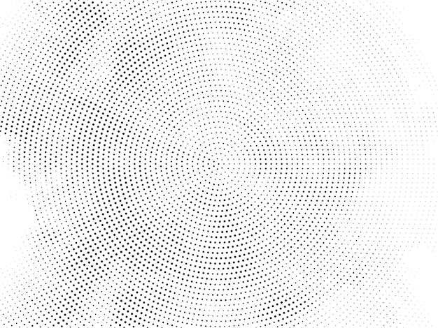 Modern circular halftone design elegant background