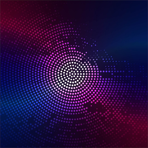 Modern colorful halftone background