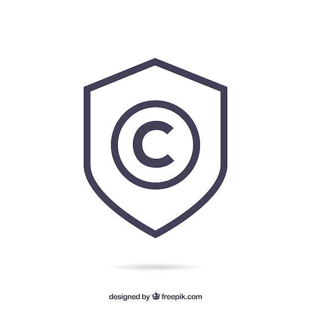 Modern copyright symbol