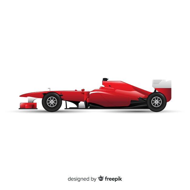 Modern formula 1 racing car design