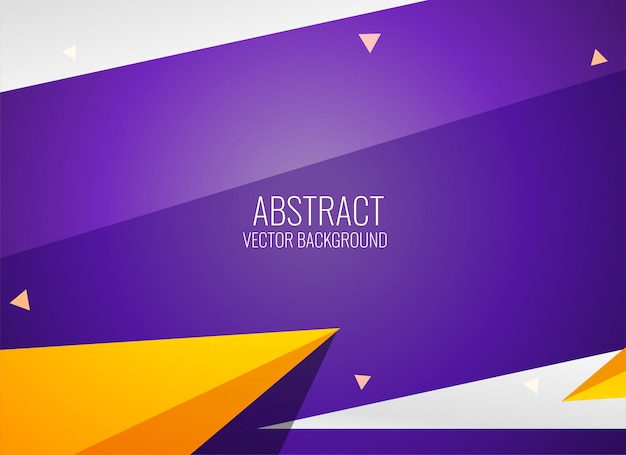 Modern geometric style template design