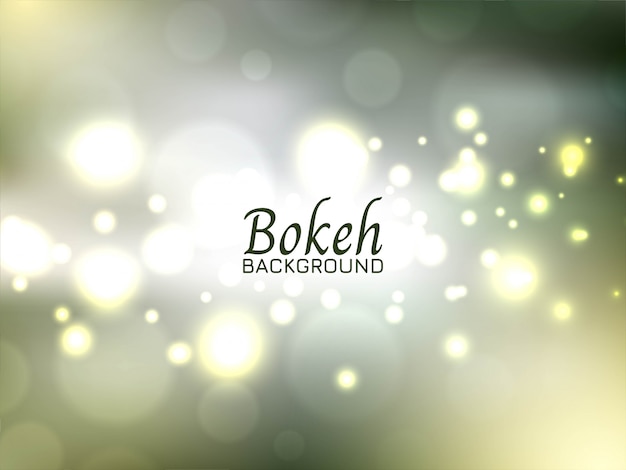 Modern green bright bokeh background