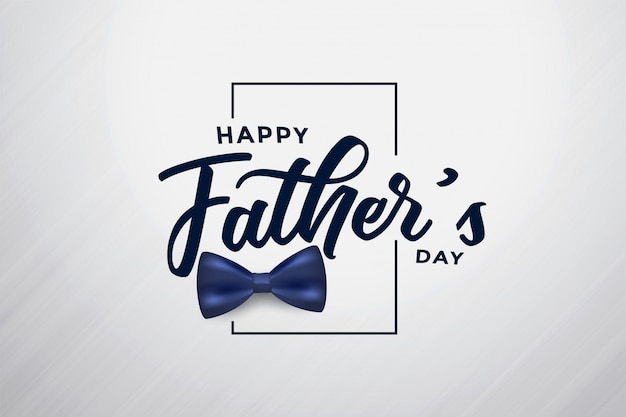 Modern happy fathers day attractive design