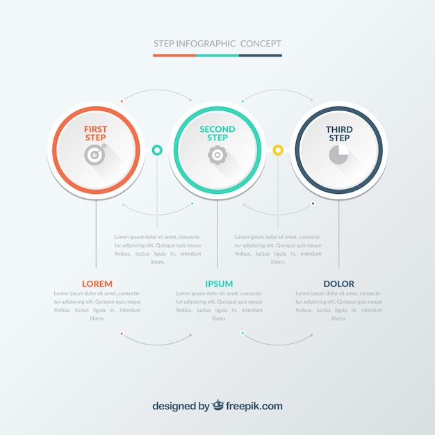 Modern infographic template