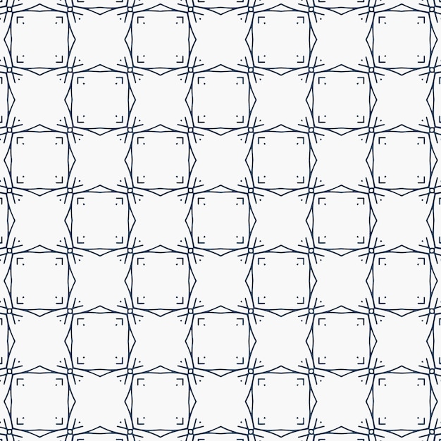 Modern line pattern in square shapes