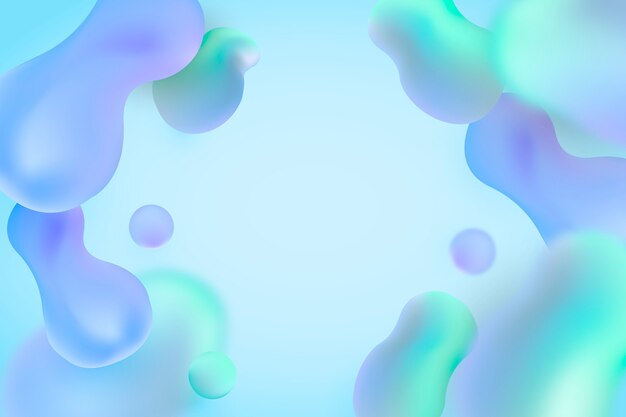 Modern liquid abstract background