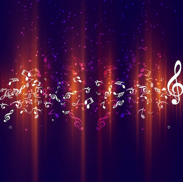 Modern music background