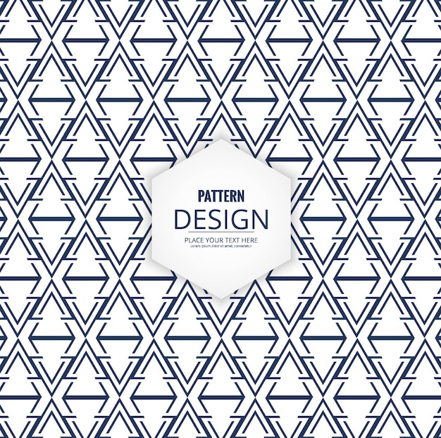 Modern pattern background with geometric shapes