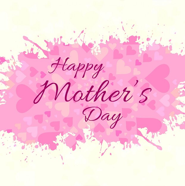 Modern pink mothers day background