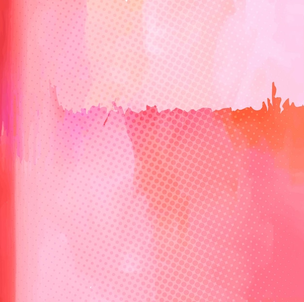 Free Vector modern pink watercolor background