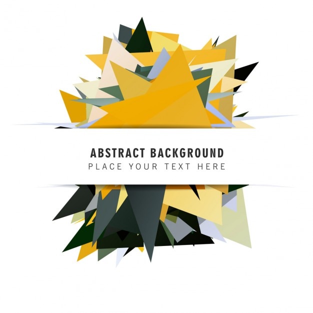 Free Vector modern polygonal background