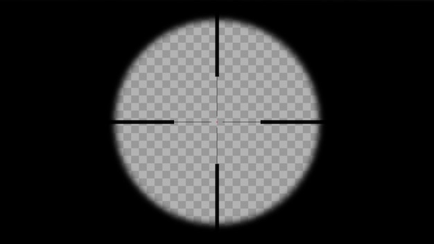 modern sniper crosshair look