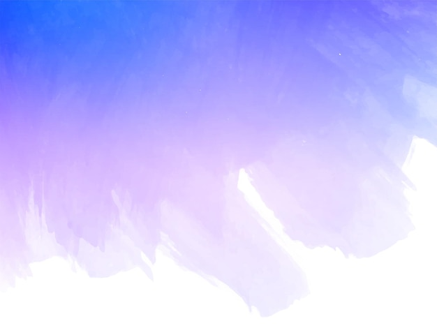 Modern soft violet watercolor paint texture design background