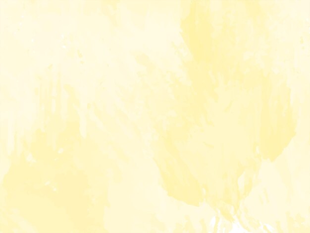 Modern Soft yellow watercolor texture beautiful background