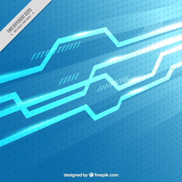 Free Vector modern technological background