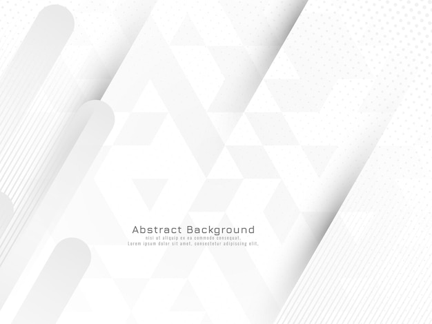 Free Vector modern trendy gray and white geometric background