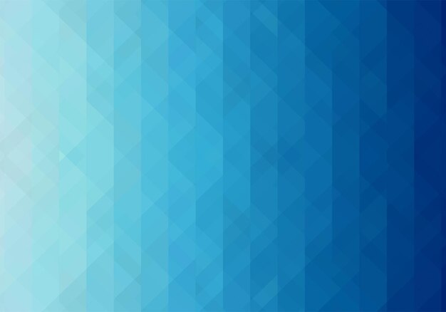 Modern triangle pattern blue geometric background