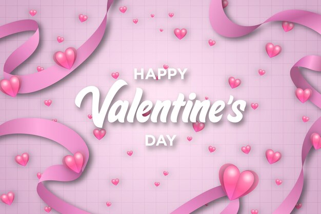 Modern valentines day background