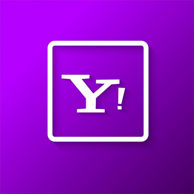 Modern yahoo icon