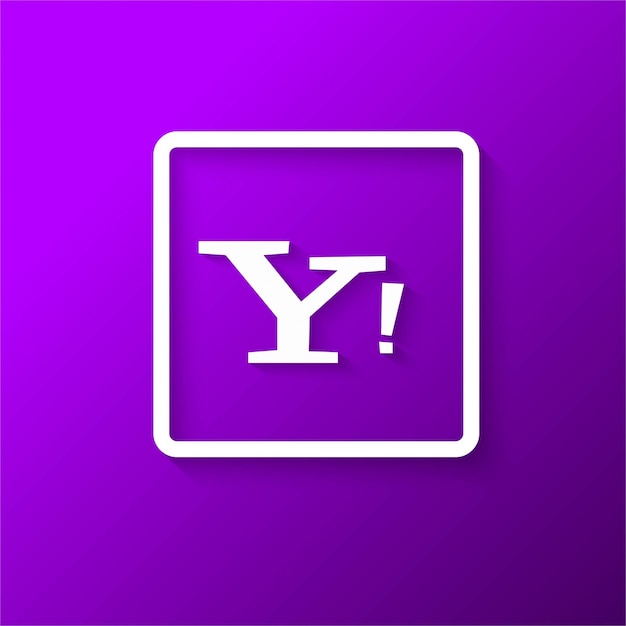 Modern yahoo icon