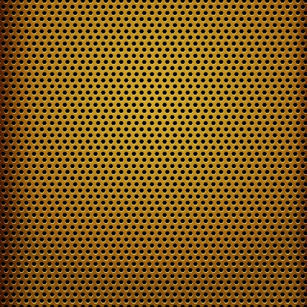 Modern yellow metal texture