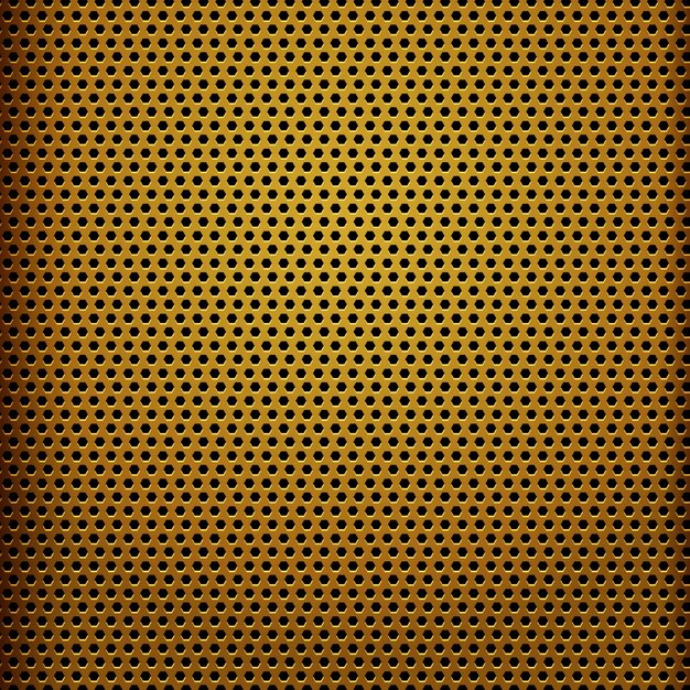 Modern yellow metal texture