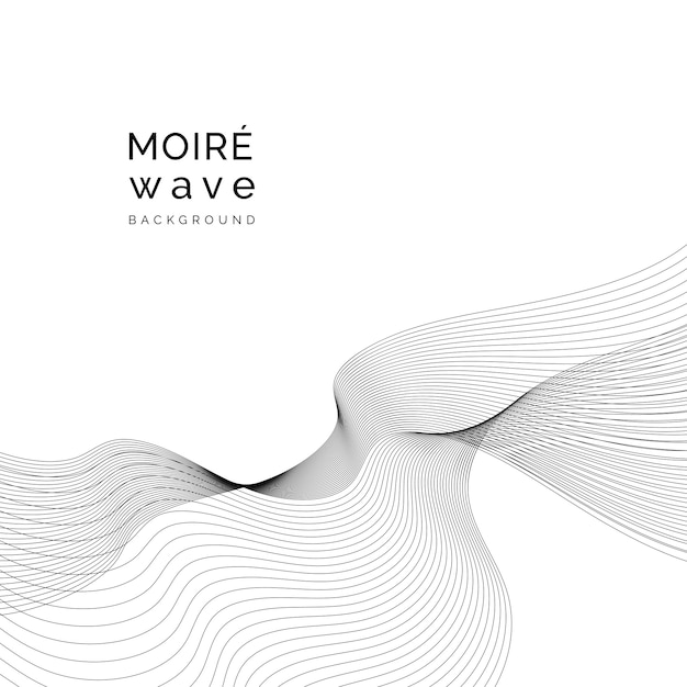 Moiré pattern background