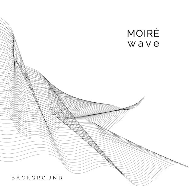 Moiré pattern background