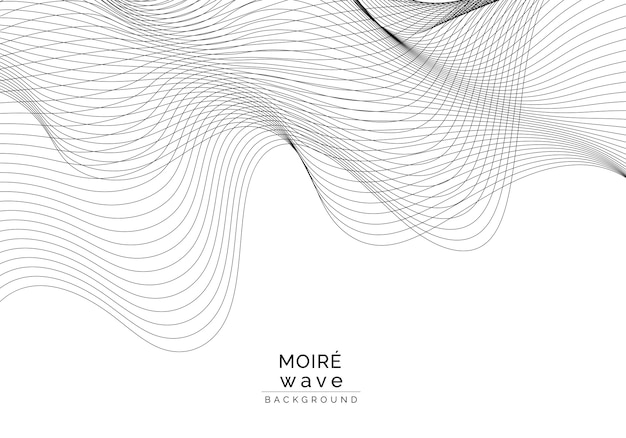 Moiré pattern background