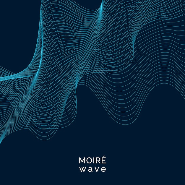 Moiré pattern background