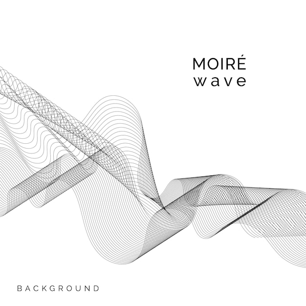 Free vector moiré pattern background