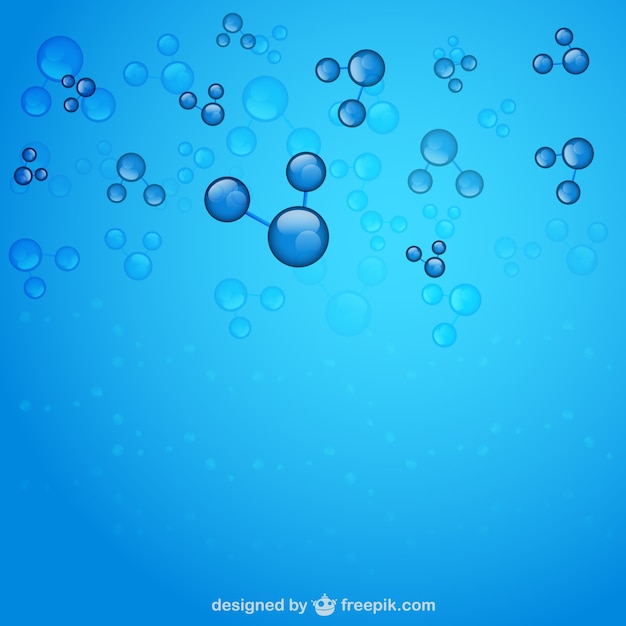 Molecules background