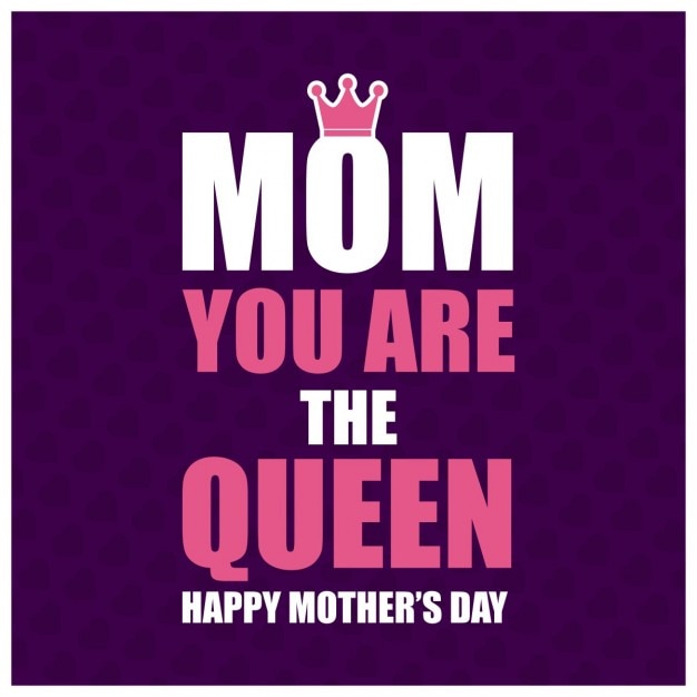 Mom queen background