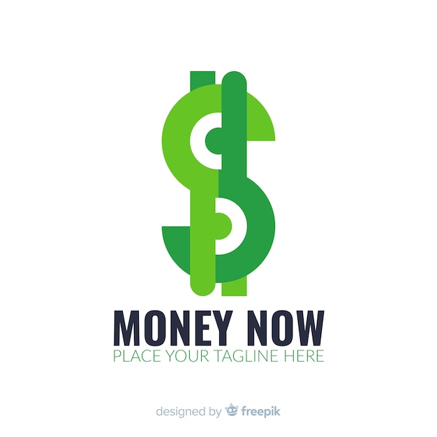 Money concept logo template