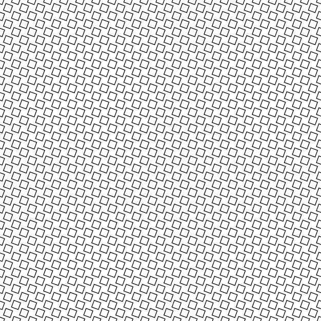 Monochrome abstract square pattern background - vector design