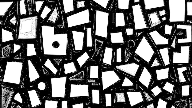 Free Vector monochrome pattern