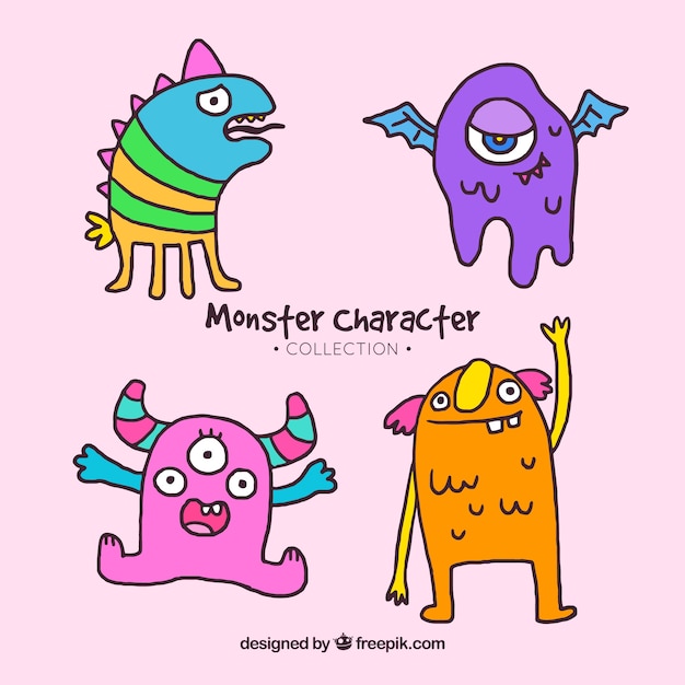 Monster character collection