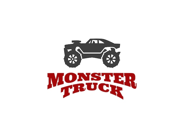 Monster truck Logo   template