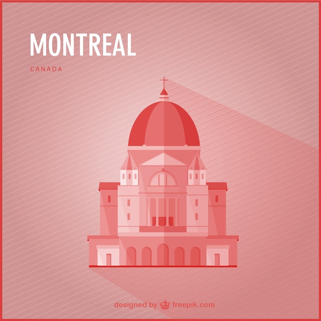 Free Vector montreal landmark