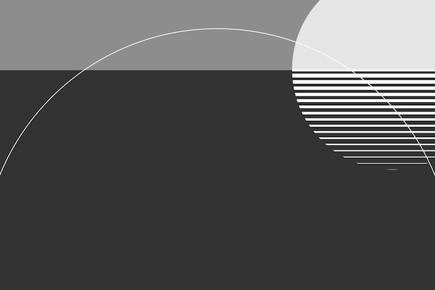 Moon geometric background  in grayscale