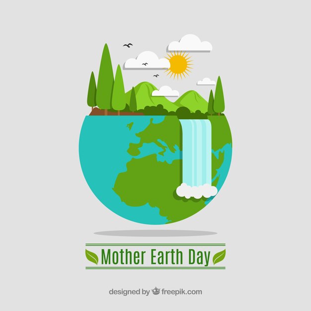 Mother earth day background