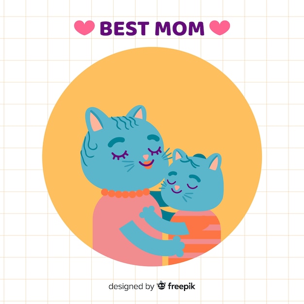 Free Vector mother's day background