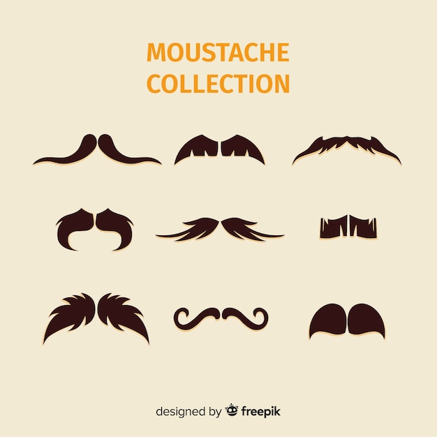 Moustache collection