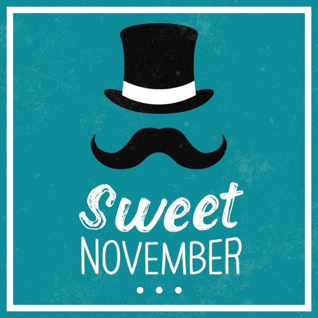 Movember background design