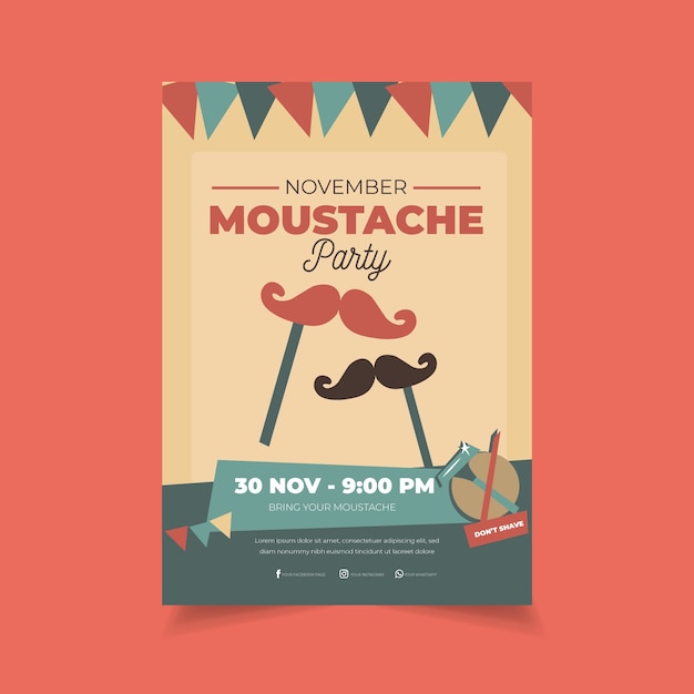 Movember poster